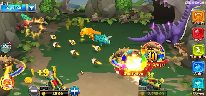 Diverse promotions of Dinosaur Tycoon fishing game