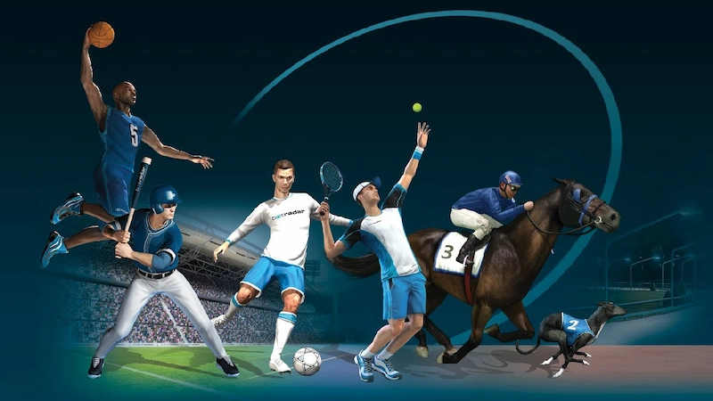 Comparison of virtual and real sports betting